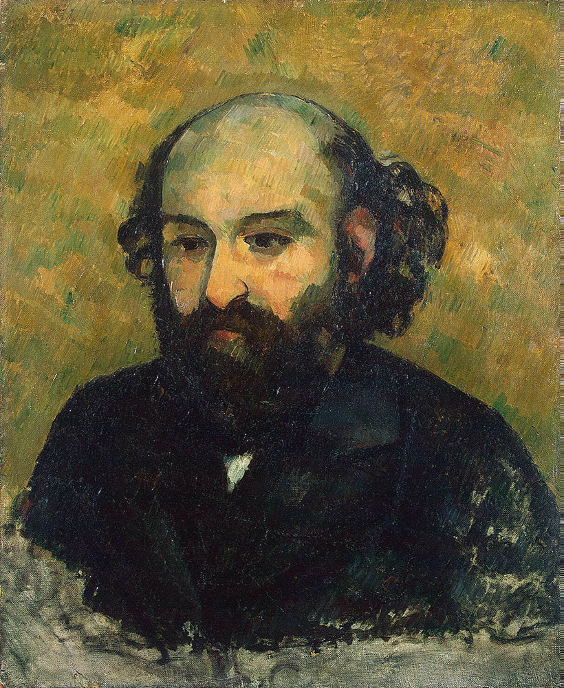 Paul Cezanne Self Portrait, 1880-2 oil painting reproduction