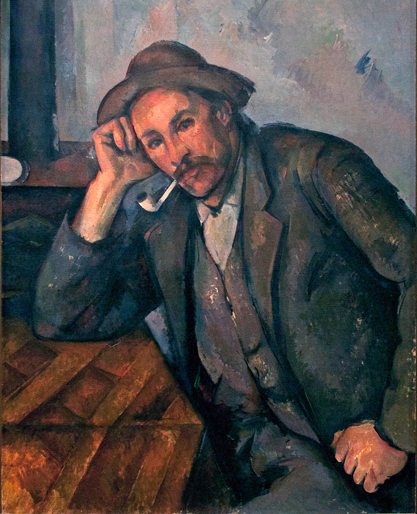 Paul Cezanne Smoker oil painting reproduction