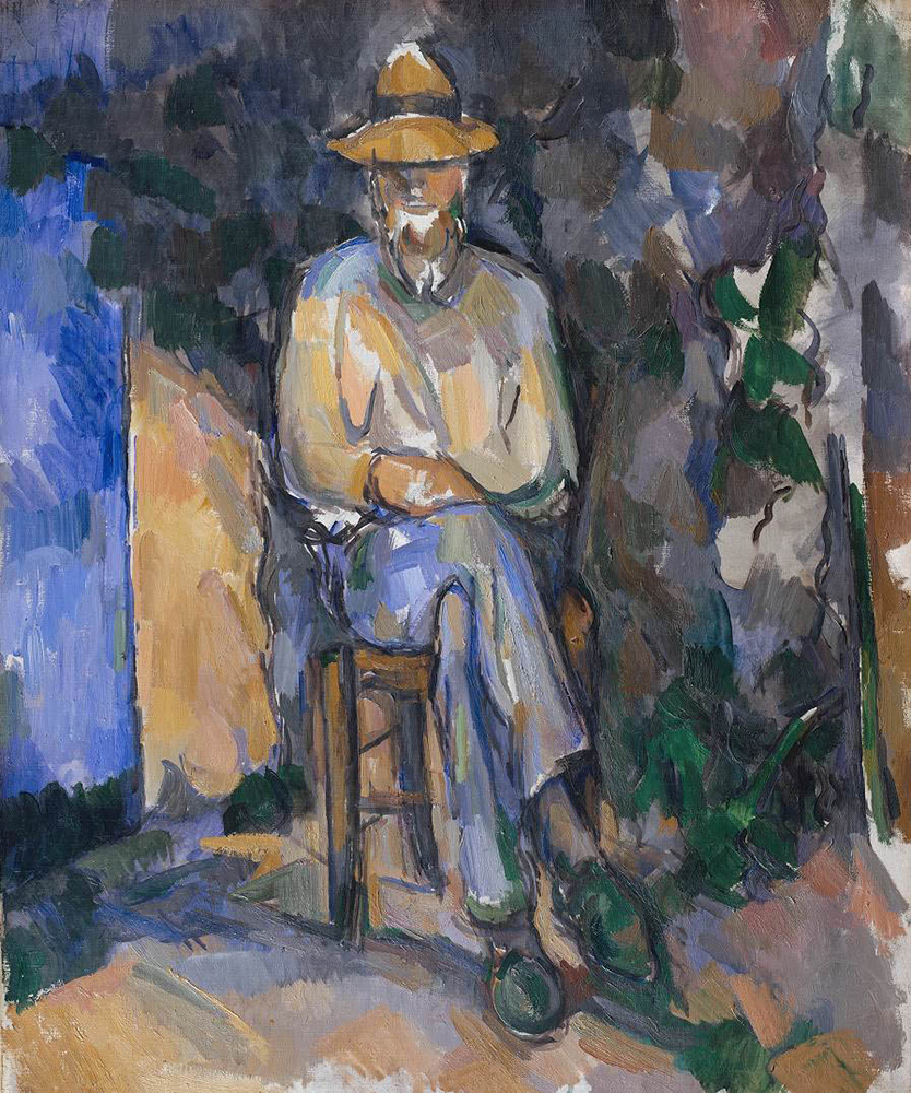 Paul Cezanne The Gardener, 1906 oil painting reproduction