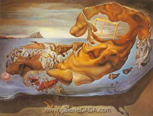 Salvador Dali Rhinocerotic Figure of Phidias Illisos oil painting reproduction