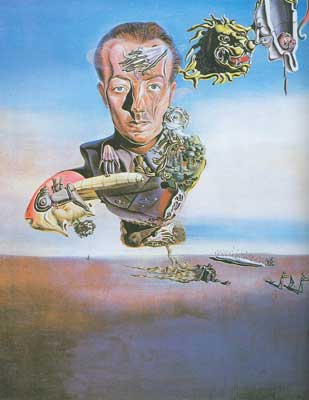 Salvador Dali Portrait of Paul Eluard oil painting reproduction