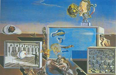 Salvador Dali Illuminated Pleasures oil painting reproduction