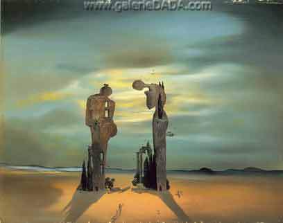 Salvador Dali Archaeological Reminiscence of Millets Angelus oil painting reproduction