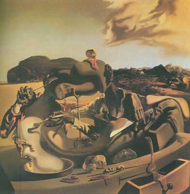 Salvador Dali Autumn Cannibalism oil painting reproduction
