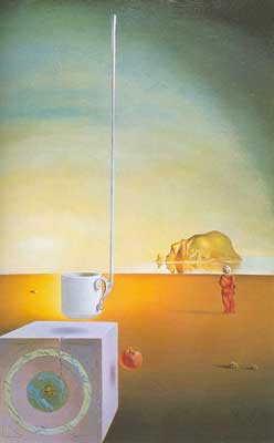 Salvador Dali Giant Flying Mocha Cup oil painting reproduction