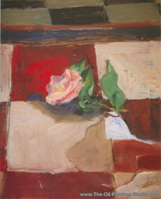 Richard Diebenkorn Studio Floor Camelia oil painting reproduction