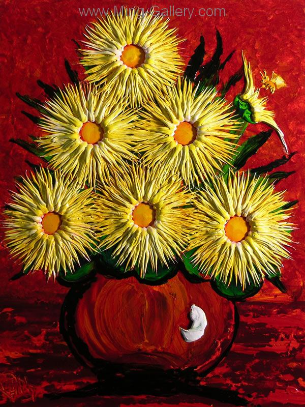 Flowers   painting for sale FLO0052