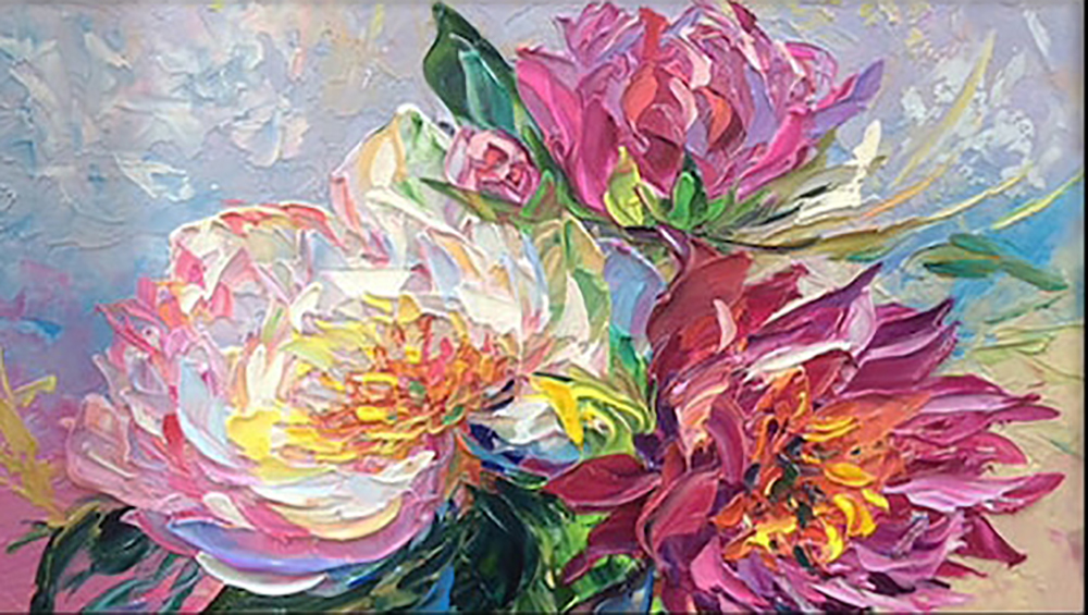 Flowers   painting for sale FLO0170