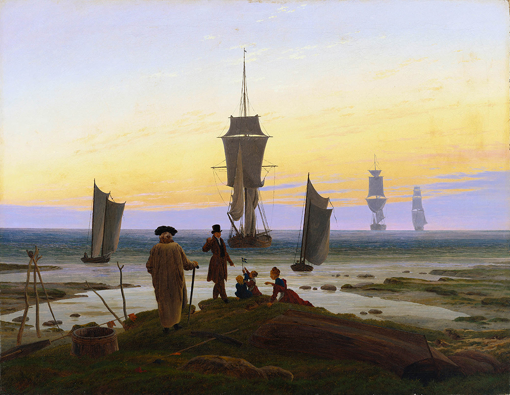 Caspar David Friedrich The Stages of Life (1833) oil painting reproduction