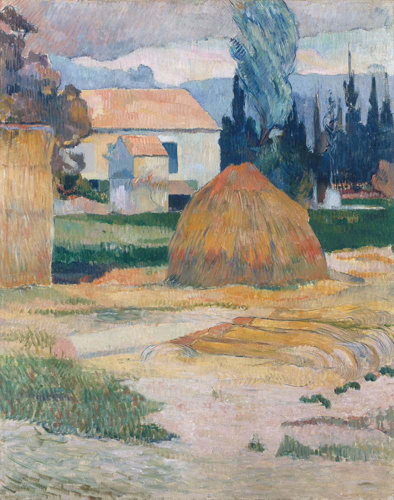 Paul Gauguin Landscape near Arles, 1891 oil painting reproduction