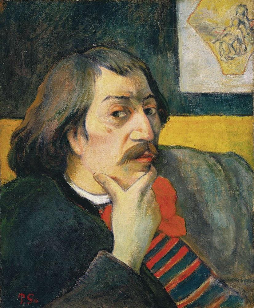 Paul Gauguin Self Portrait, 1893 oil painting reproduction