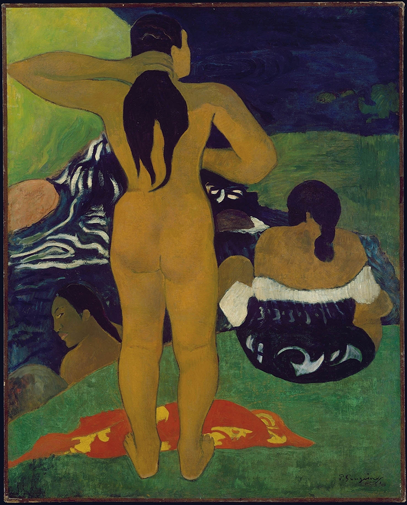 Paul Gauguin Tahitian Women Bathing, 1892 oil painting reproduction