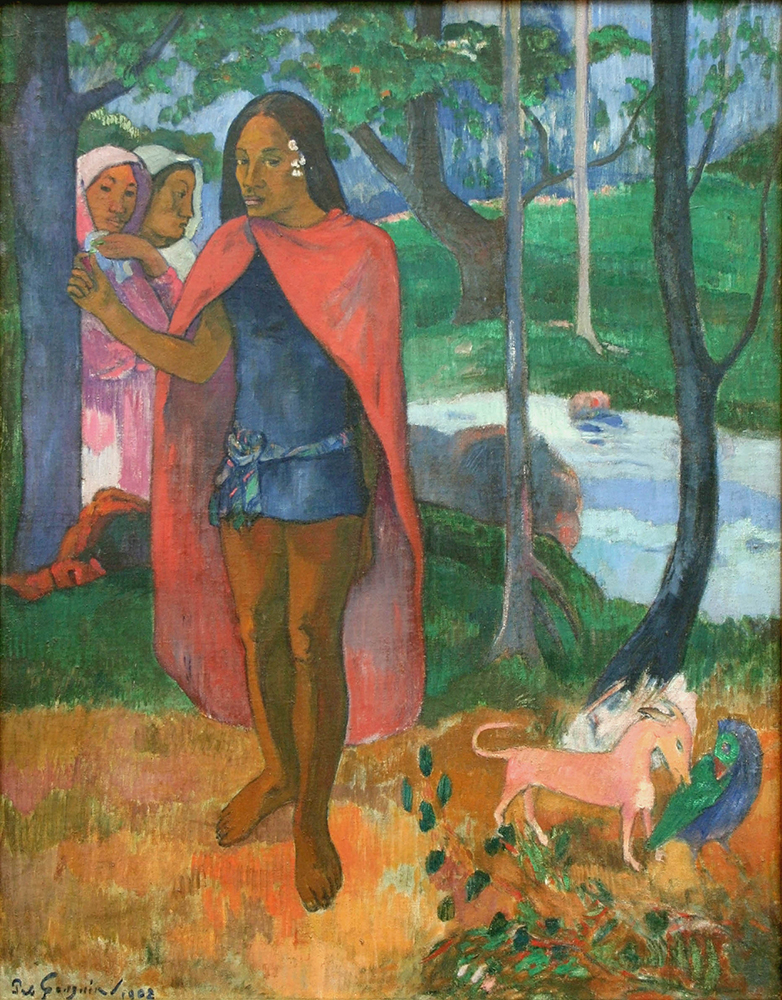 Paul Gauguin The Wizard of Hiva Oa, 1902 oil painting reproduction