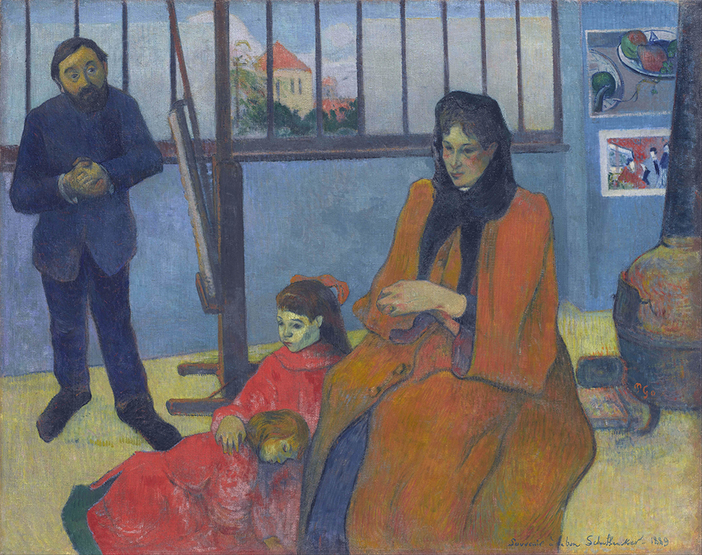 Paul Gauguin Schuffenecker's Studio oil painting reproduction