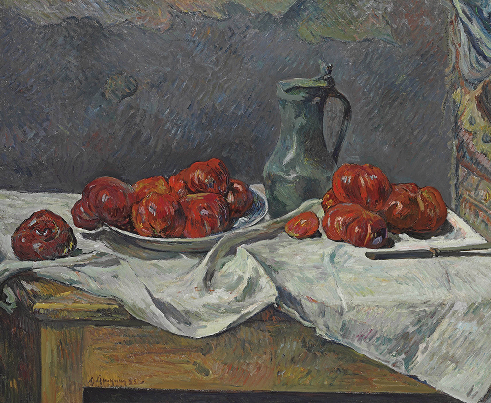 Paul Gauguin Still Life with Tomatoes, 1883 oil painting reproduction