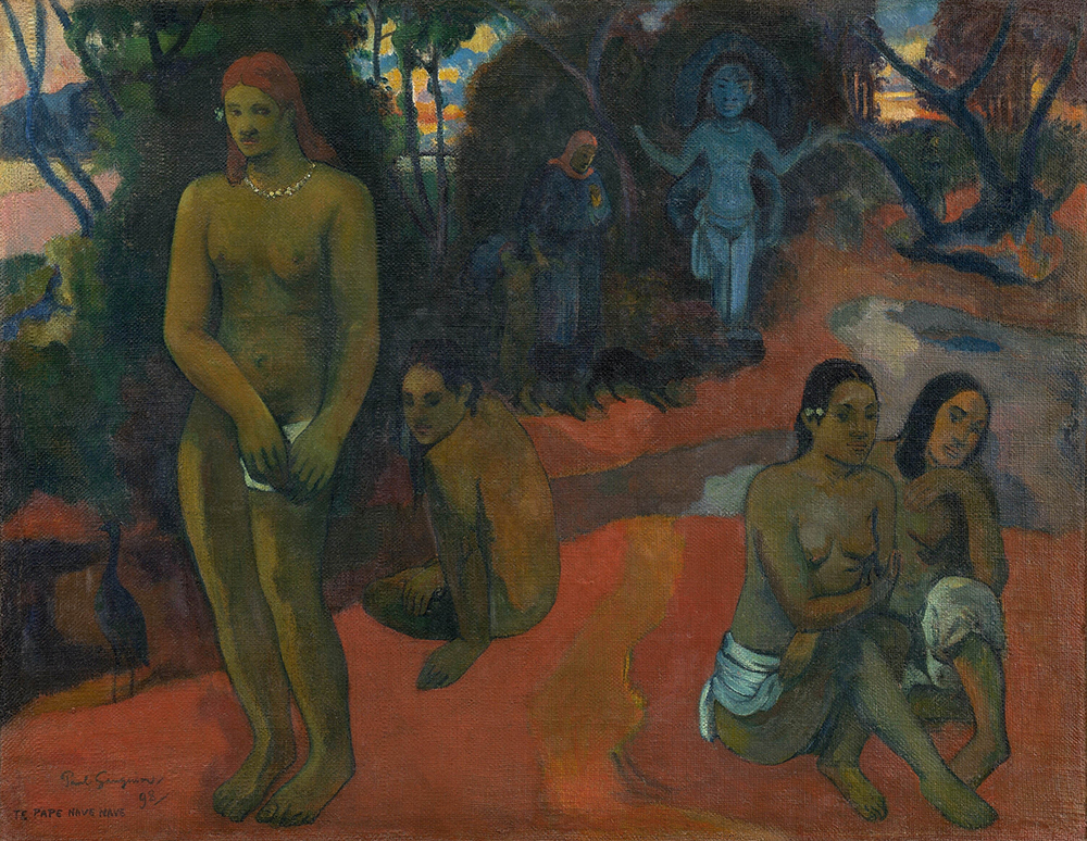 Paul Gauguin Te Pape Nave Nave (Delectable Waters), 1898 oil painting reproduction