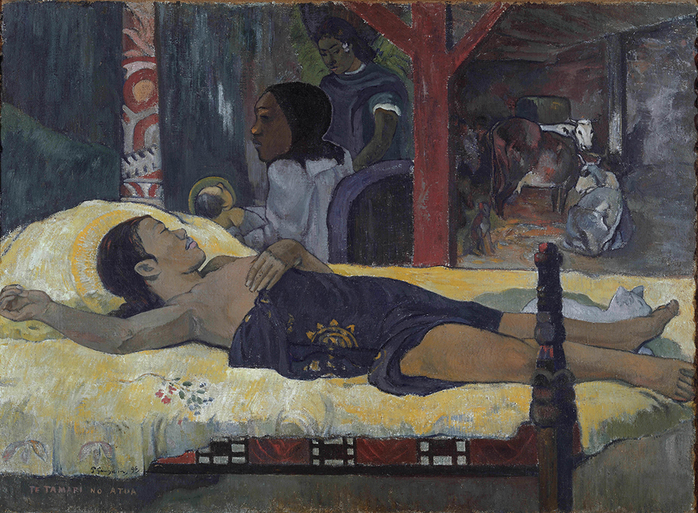 Paul Gauguin Te Tamari no Atua (Son of God), 1896 oil painting reproduction