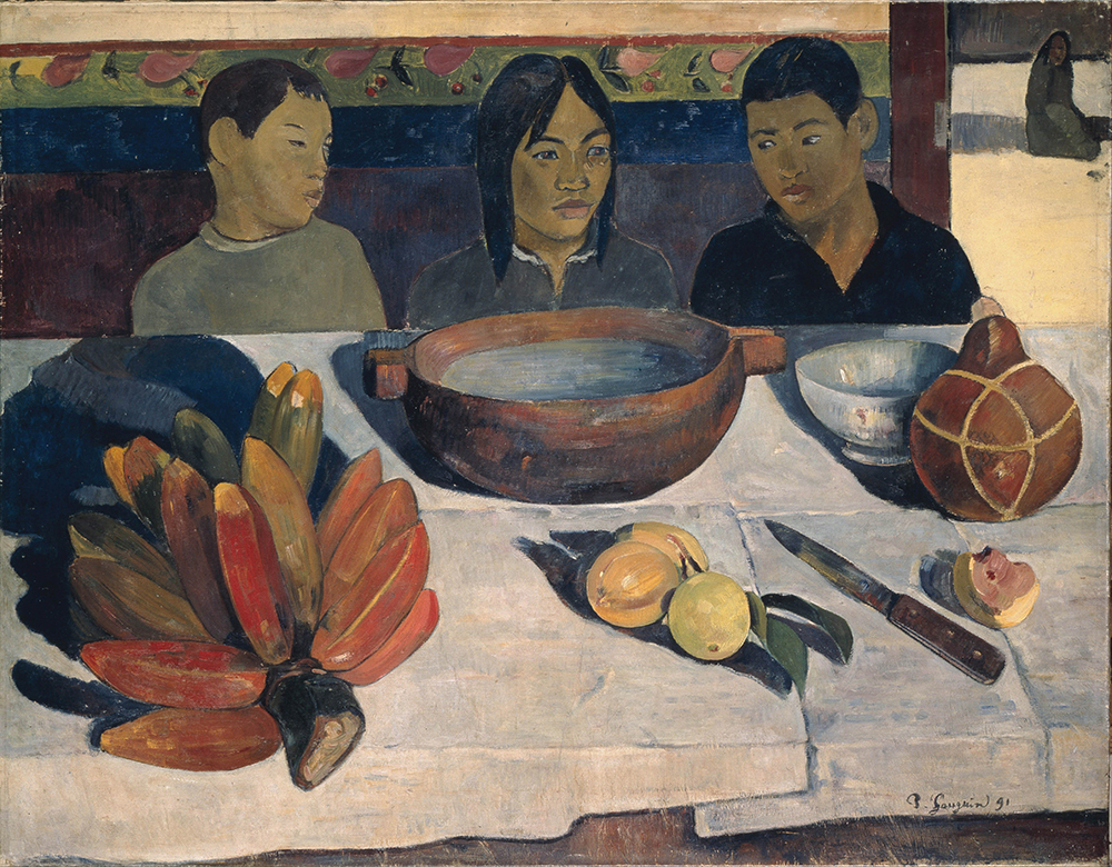Paul Gauguin The Meal, 1891 oil painting reproduction