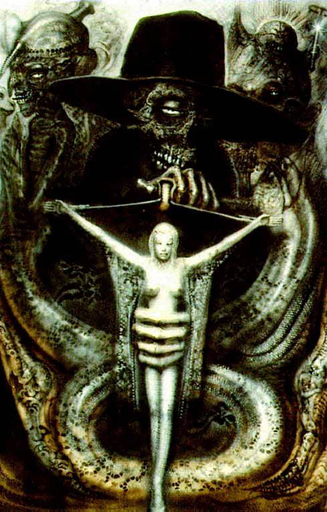H.R. Giger Untitled 19 oil painting reproduction