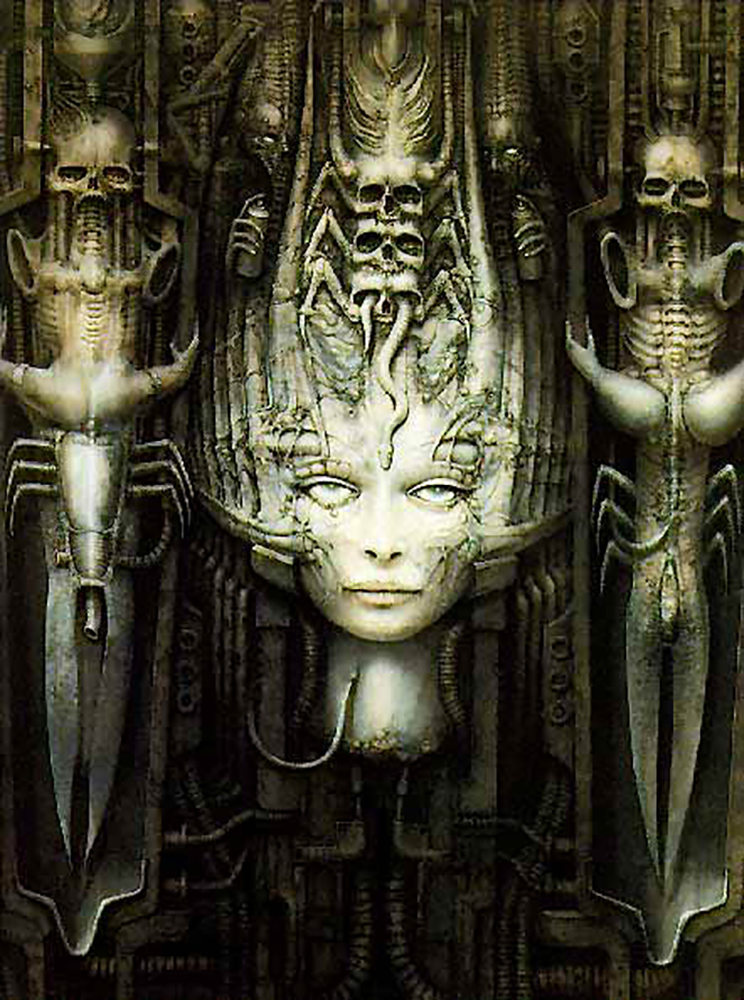 H.R. Giger Li II oil painting reproduction