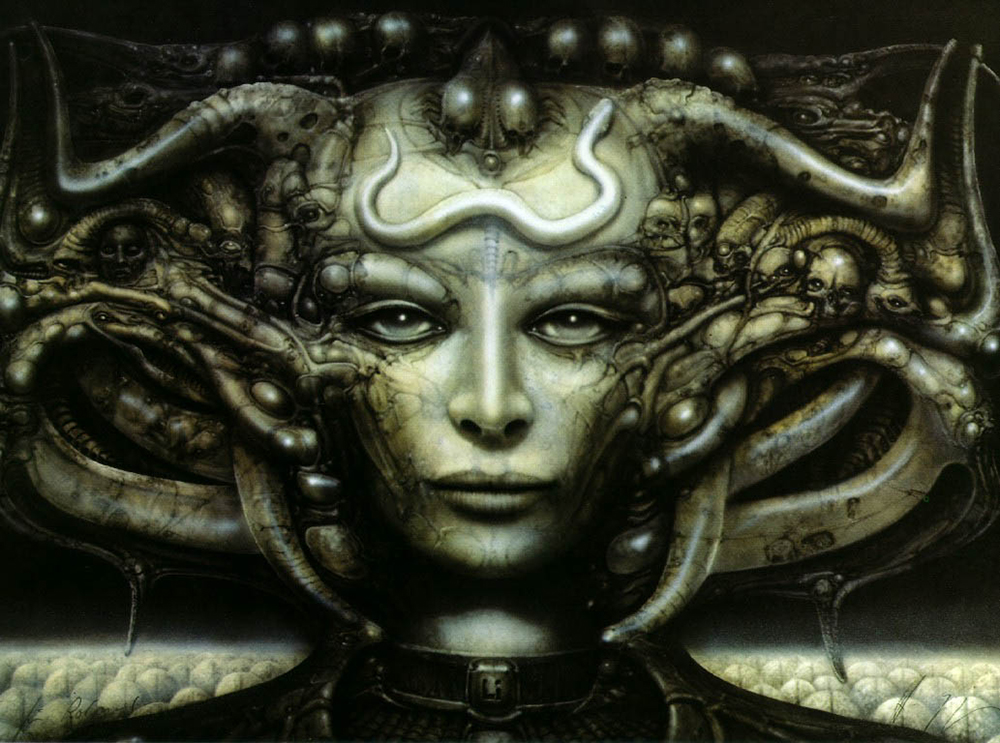 H.R. Giger Concious Overmind oil painting reproduction