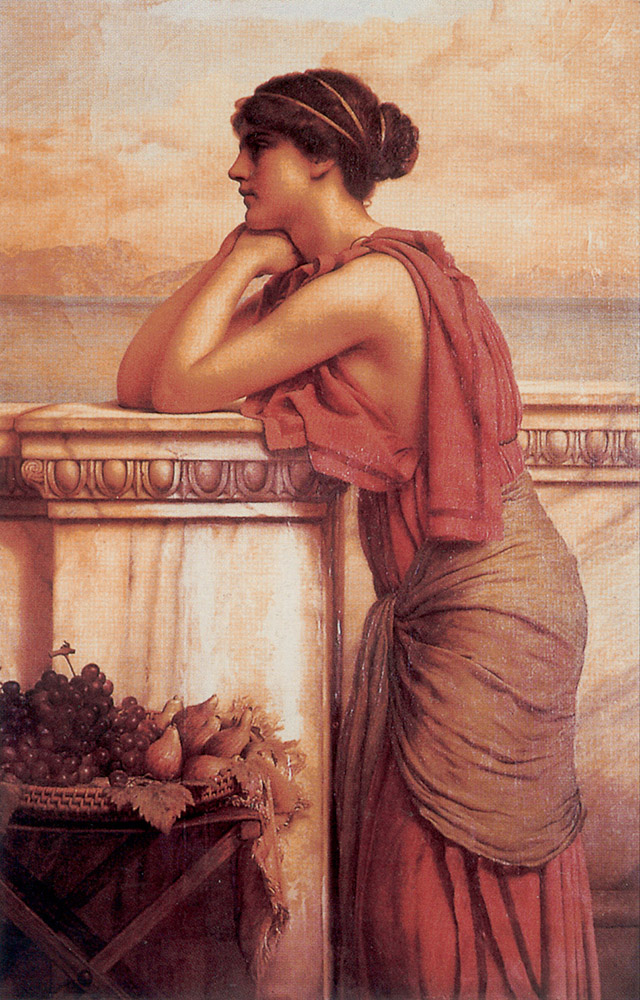 John William Godward By the Wayside oil painting reproduction