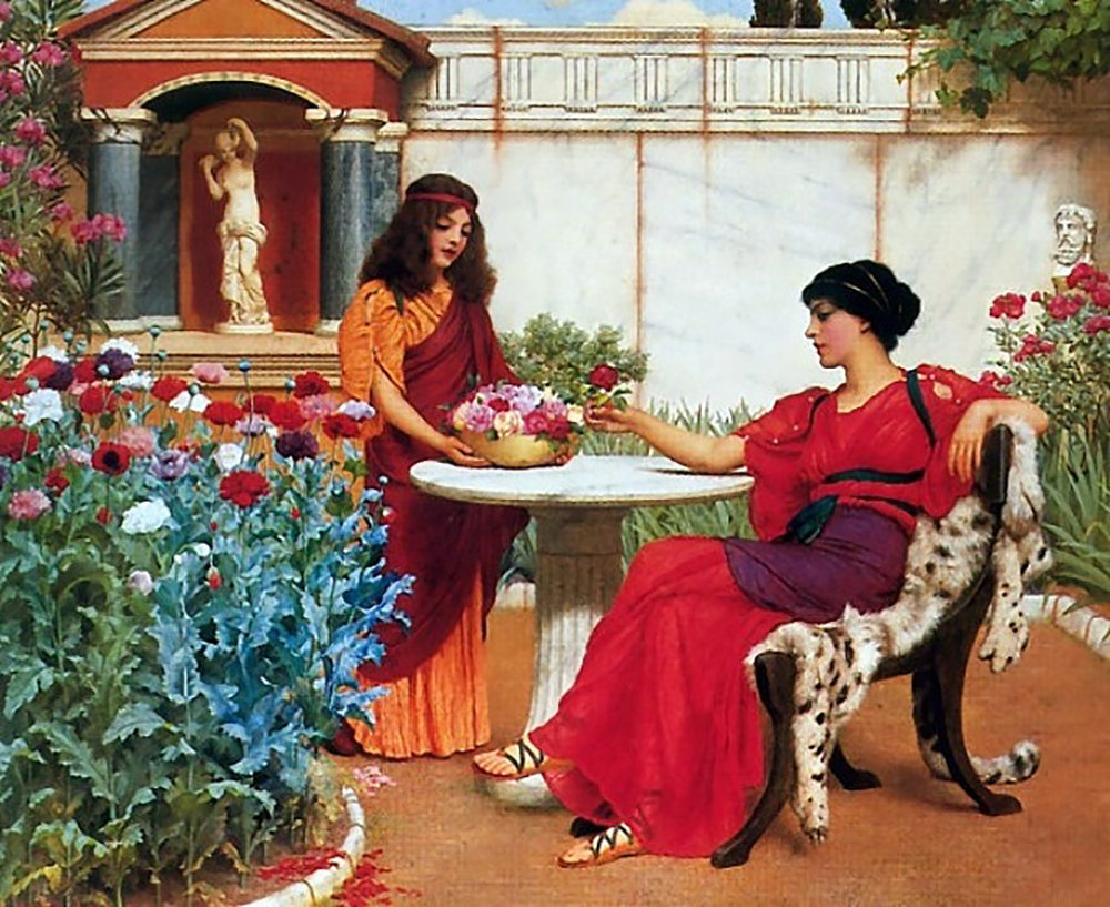 John William Godward Choosing oil painting reproduction