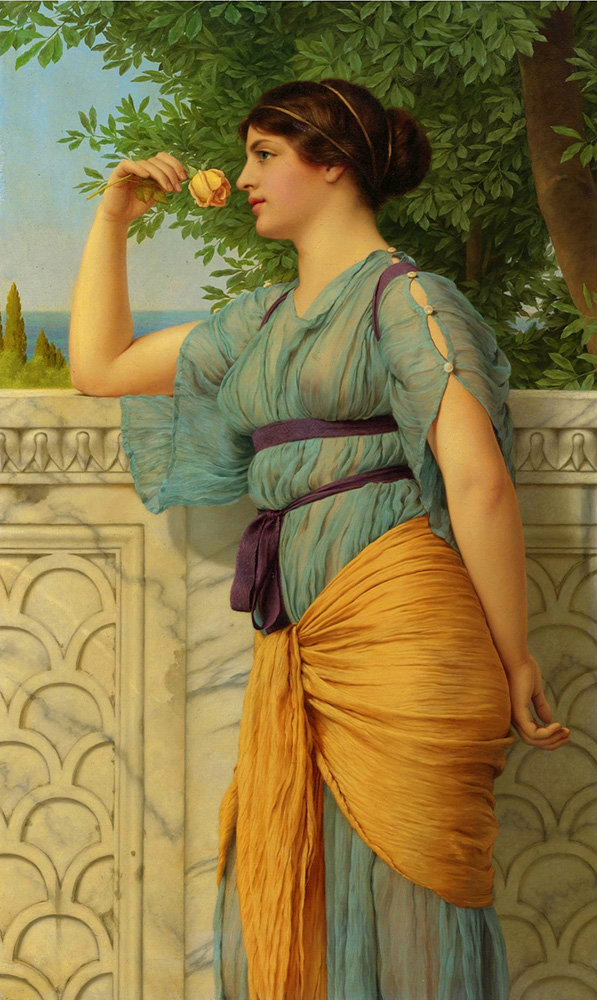 John William Godward Memories oil painting reproduction