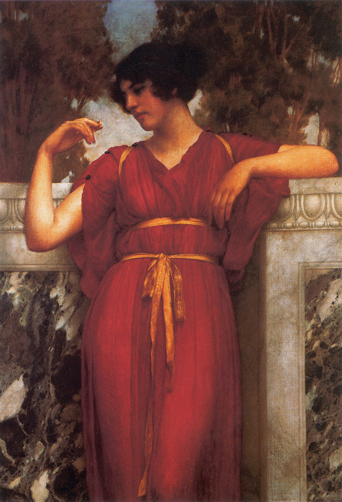 John William Godward The Ring oil painting reproduction