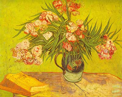 Vincent Van Gogh Oleanders oil painting reproduction