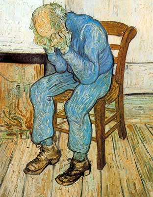 Vincent Van Gogh Old Man in Sorrow oil painting reproduction