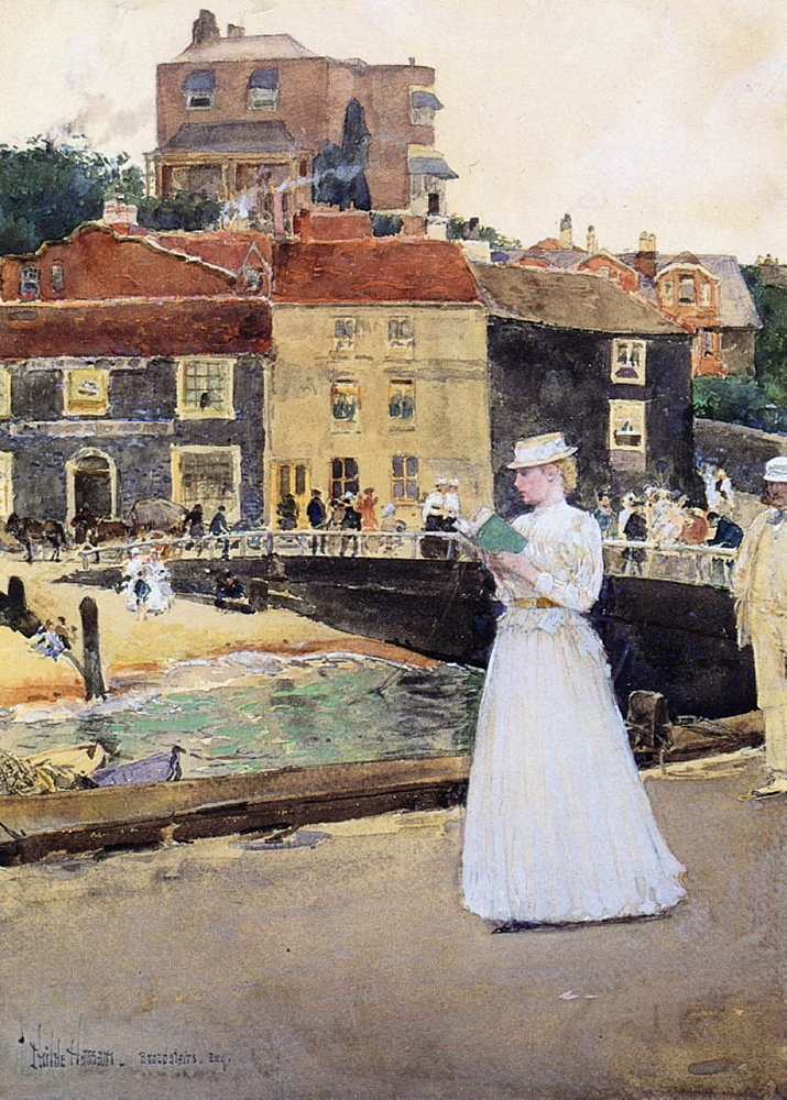 Frederick Childe Hassam Bleak House, Broadstairs oil painting reproduction