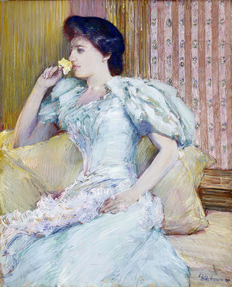 Frederick Childe Hassam Lillie (Lillie Langtry), 1898 oil painting reproduction