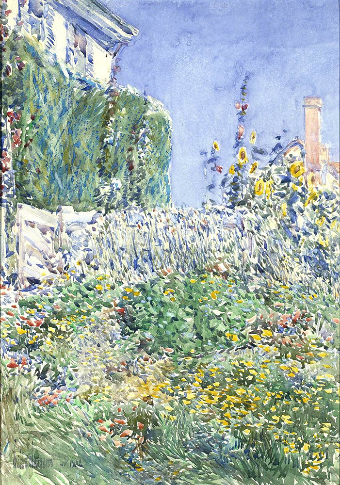Frederick Childe Hassam Thaxter's Garden, 1892 oil painting reproduction