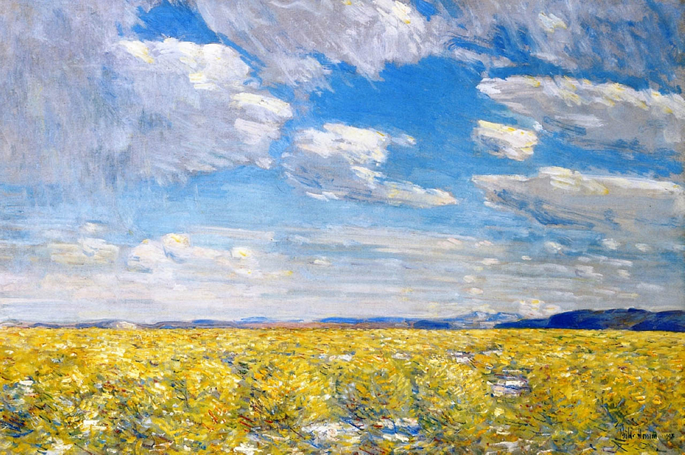 Frederick Childe Hassam Afternoon Sky, Harney Desert, 1908 oil painting reproduction