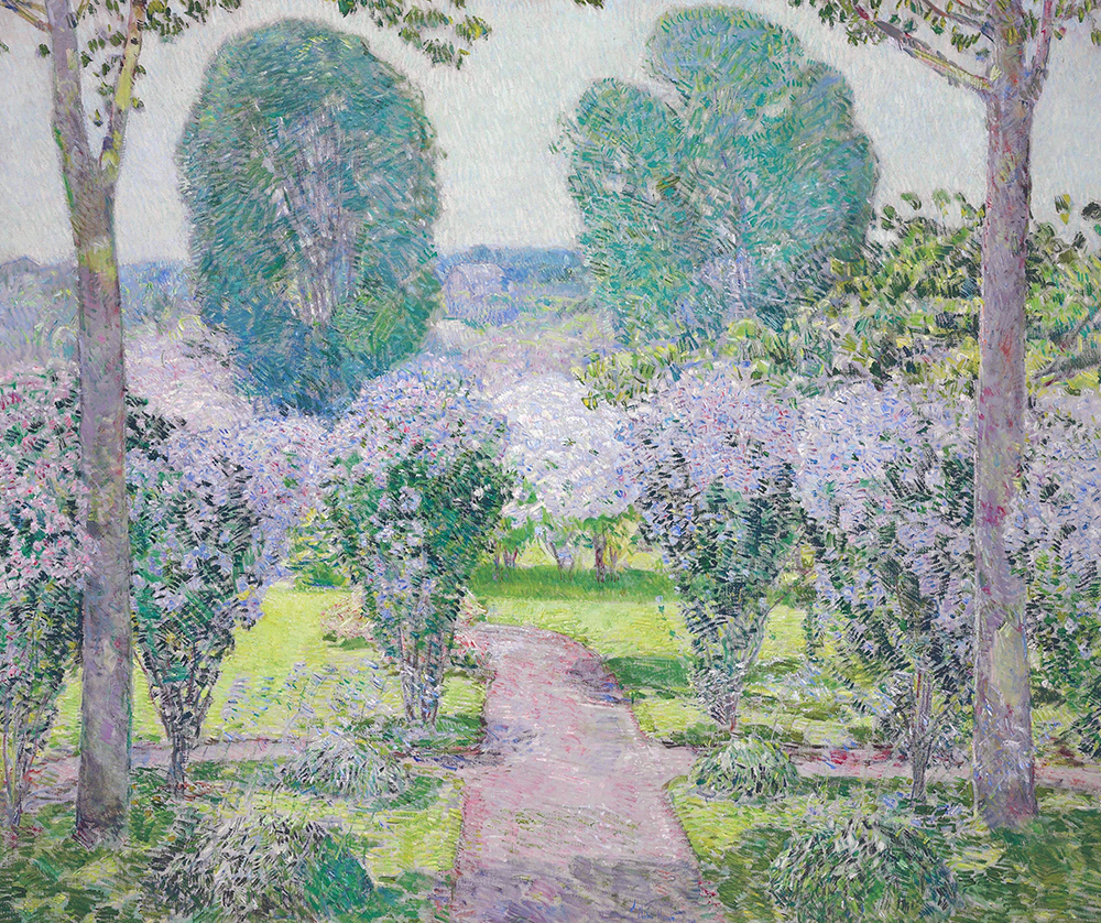 Frederick Childe Hassam Altheas, 1920 oil painting reproduction
