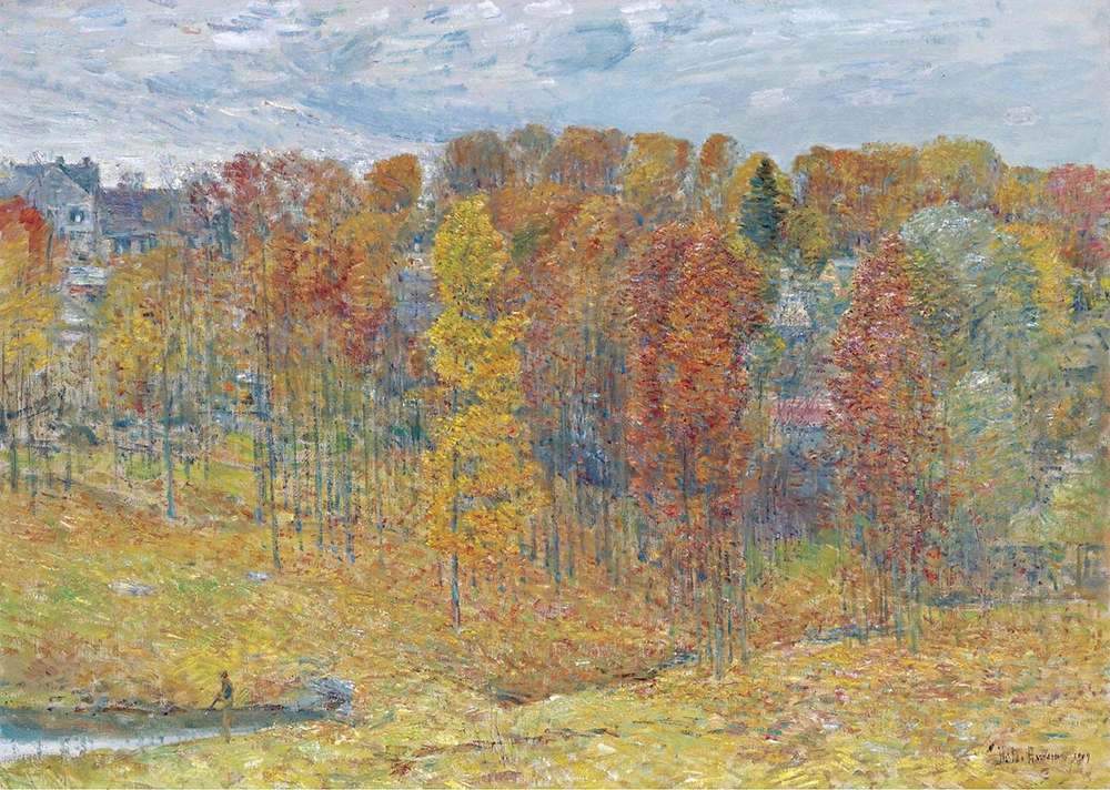 Frederick Childe Hassam Autumn, 1909 oil painting reproduction