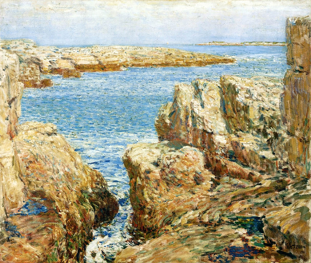 Frederick Childe Hassam Coast Scene, Isles of Shoals, 1901 oil painting reproduction