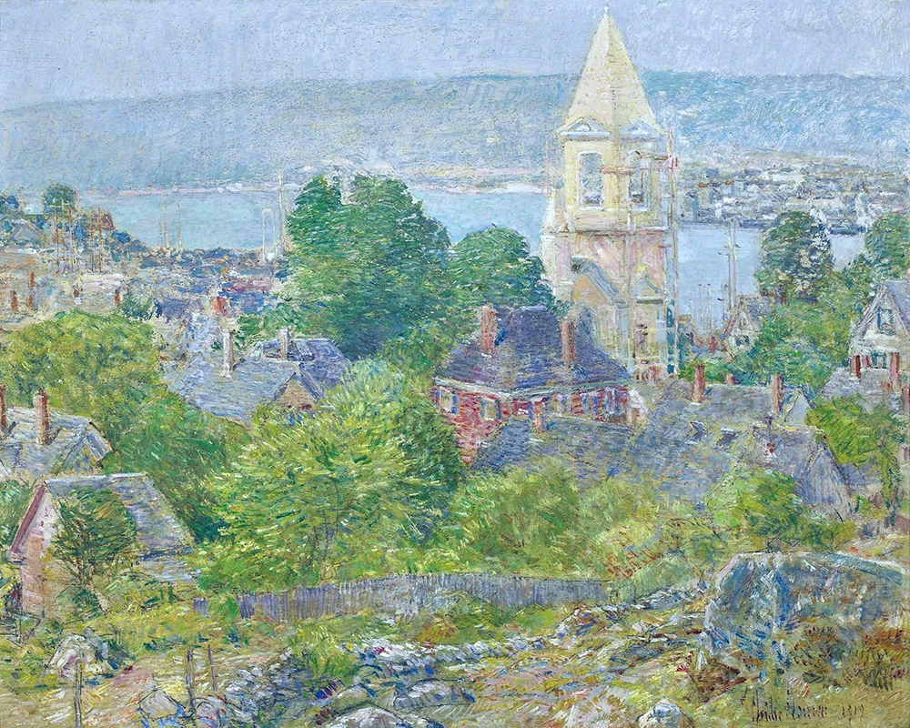 Frederick Childe Hassam Gloucester, 1919 oil painting reproduction