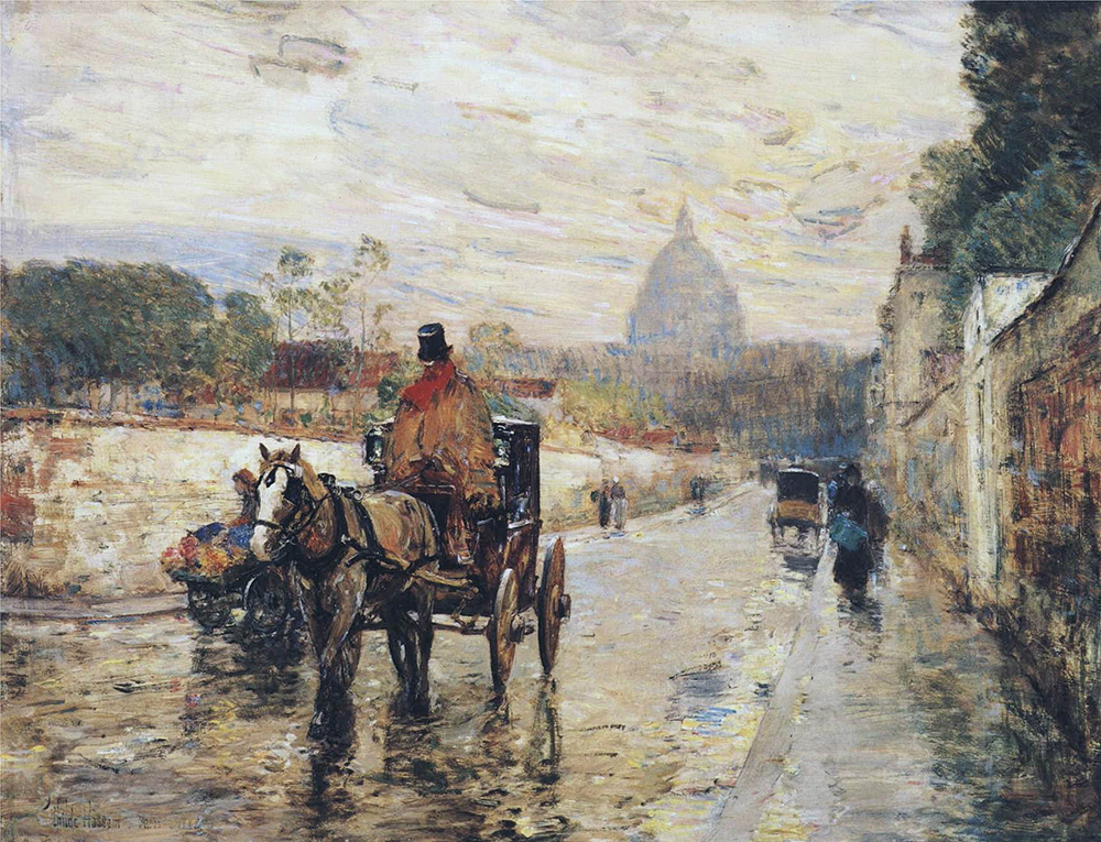 Frederick Childe Hassam La Val-de-Grace, Spring Morning, 1888 oil painting reproduction