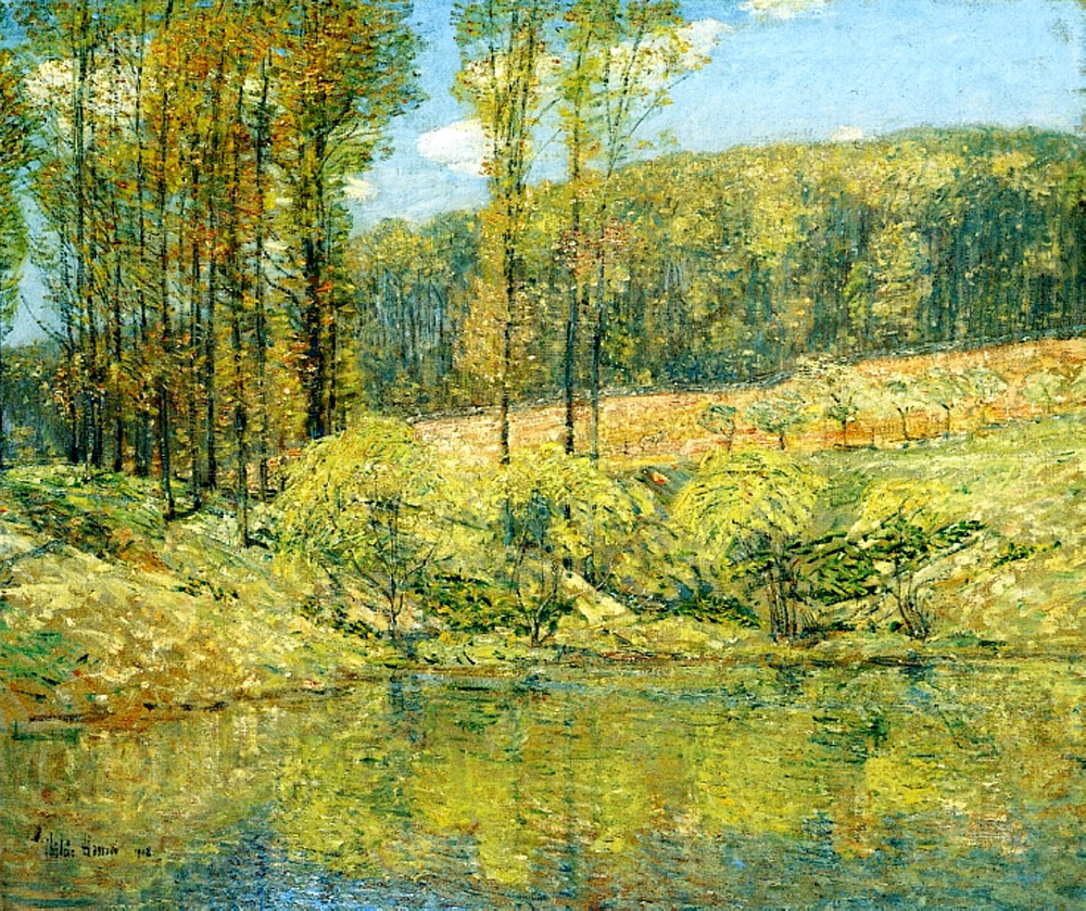 Frederick Childe Hassam Spring, Navesink Highlands, 1908 oil painting reproduction