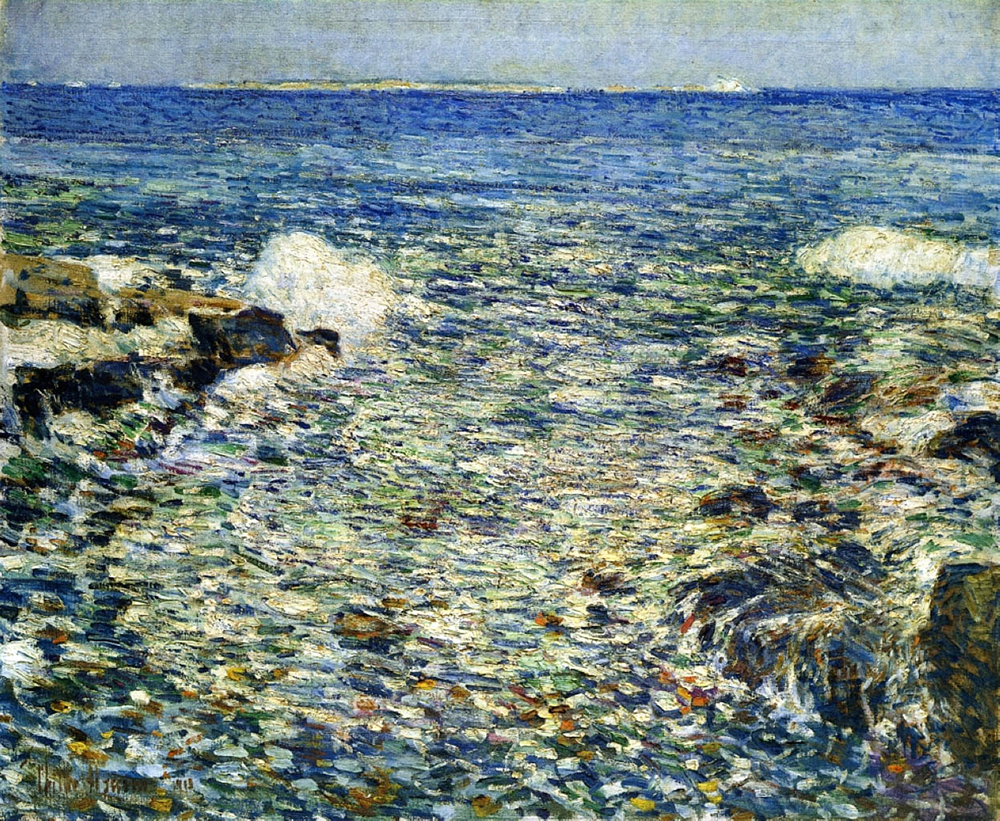 Frederick Childe Hassam Surf, Isles of Shoals, 1913 oil painting reproduction