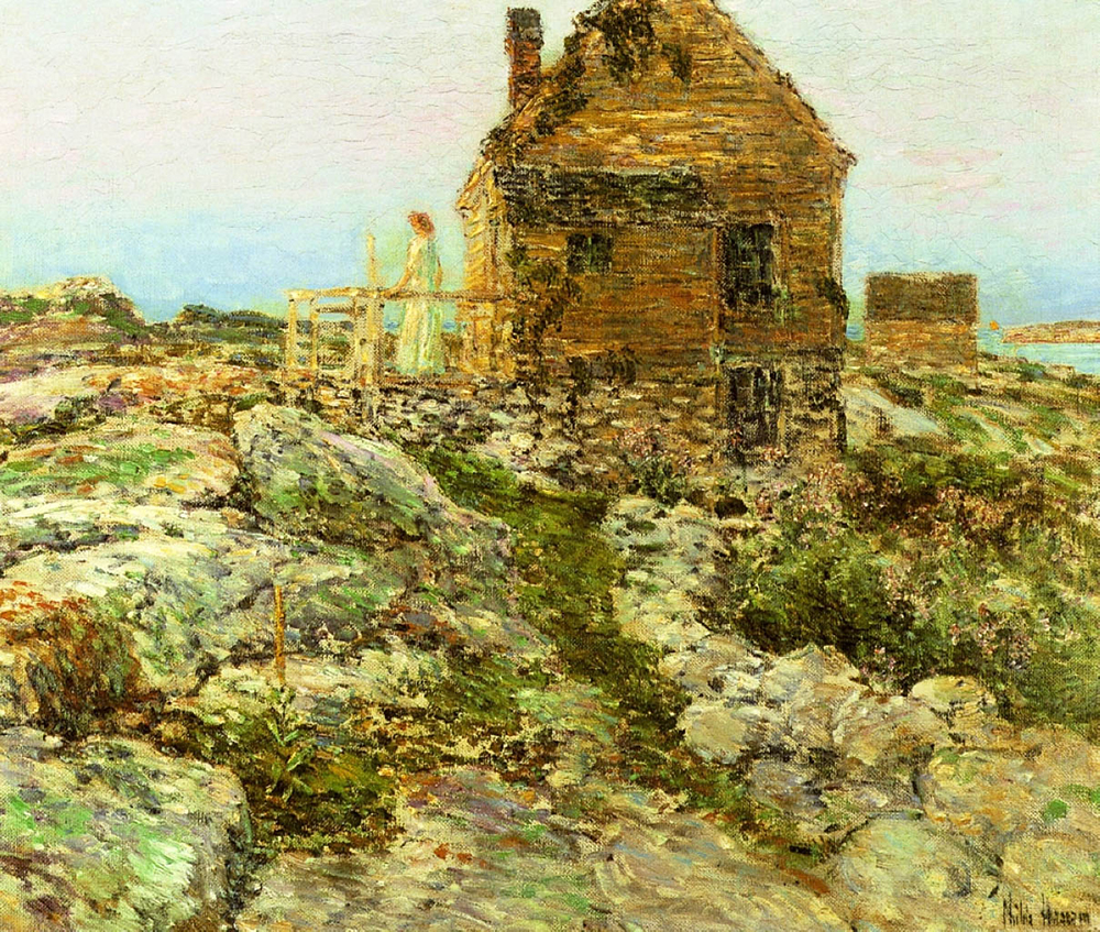 Frederick Childe Hassam The Norwegian Cottage, 1909 oil painting reproduction