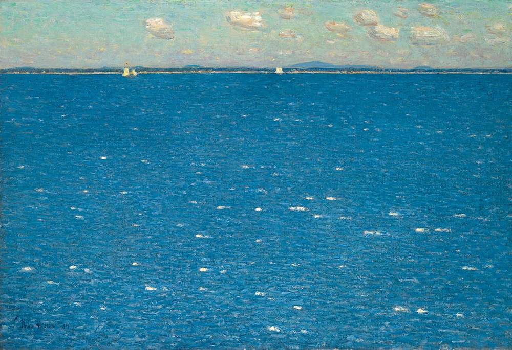Frederick Childe Hassam The West Wind, Isles of Shoals, 1904 oil painting reproduction