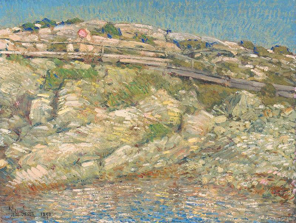 Frederick Childe Hassam Walk around the Island, 1890 oil painting reproduction