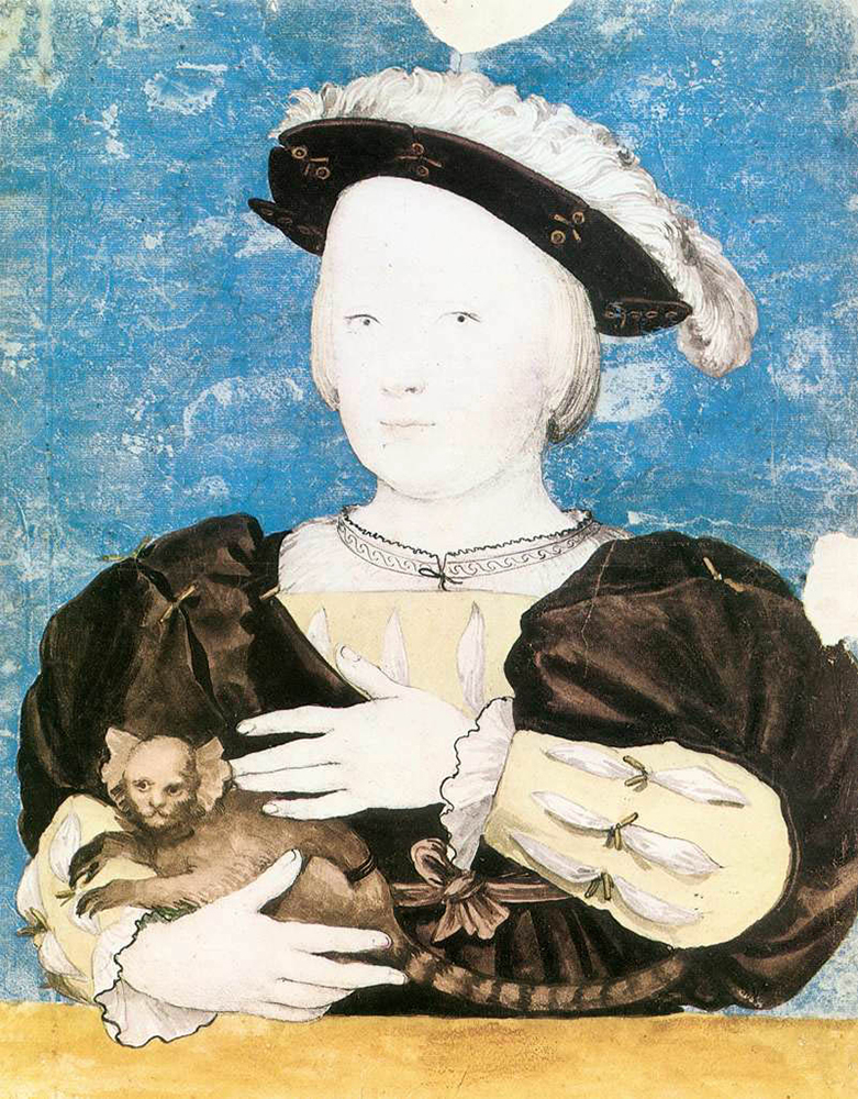 Hans Holbein the Younger Edward, Prince of Wales, with Monkey. 1541-42 oil painting reproduction