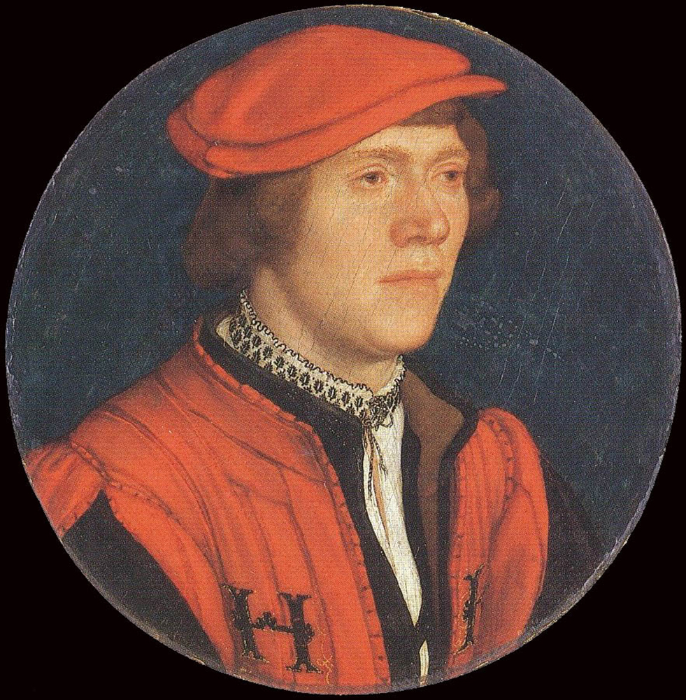 Hans Holbein the Younger Man in a Red Cap. 1532-35 oil painting reproduction