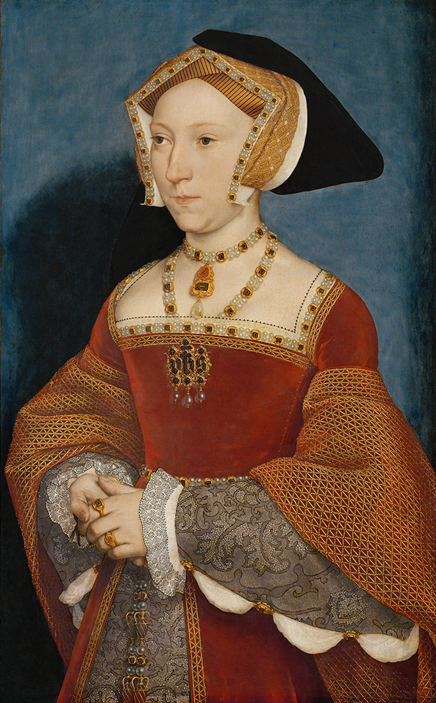 Hans Holbein the Younger Portrait of Jane Seymour, Queen of England. 1536  oil painting reproduction