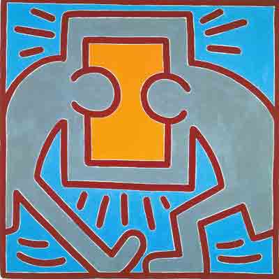 Keith Haring Untilted No.2 oil painting reproduction