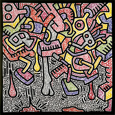 Keith Haring Knokke oil painting reproduction